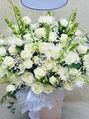 Giỏ Hoa Chia Buồn - HV146